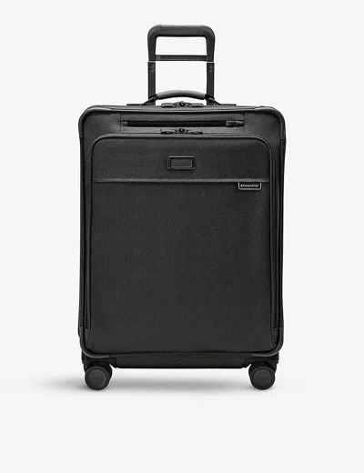 Briggs & Riley Baseline Soft-shell 4-wheel Expandable 66cm In Black