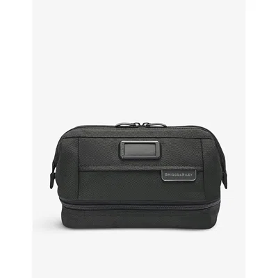 Briggs & Riley Duo Essentials Nylon Toiletry Bag In Black