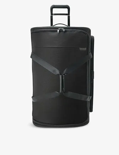 Briggs & Riley Large 2-wheel Shell Duffle Bag In Black