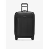 Briggs & Riley Ack Zdx Medium Expandable Four-wheel Woven Suitcase 66cm In Black