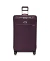 Briggs & Riley Baseline 22" Essential Carry-on Spinner In Plum