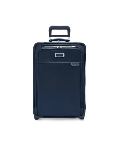 Briggs & Riley Baseline Essential 2-wheel Carry-on In Navy