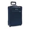 Briggs & Riley Baseline Essential 2 Wheel Carry On Suitcase In Navy