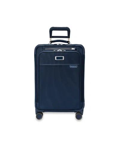 Briggs & Riley Baseline Essential Carry-on Spinner In Navy
