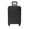 Briggs & Riley Essential Carry-on Spinner Shell Suitcase 55.9 Cm In Black