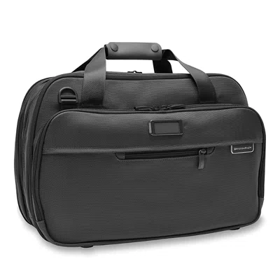 Briggs & Riley Baseline Expandable Cabin Bag In Black