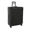Briggs & Riley Men's Baseline Extra Large Expandable Spinner Suitcase In Black