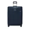 Briggs & Riley Baseline Extra Large Expandable Spinner Suitcase In Navy