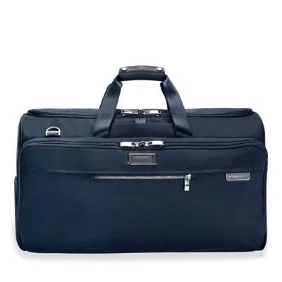 Briggs & Riley Baseline Garment Duffel Bag In Navy