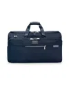 Briggs & Riley Baseline Garment Duffle In Blue