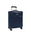 Briggs & Riley Baseline Global Carry-on Spinner In Navy