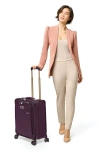 Briggs & Riley Baseline Global Spinner Carry-on In Plum