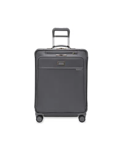 Briggs & Riley Baseline Medium Expandable Spinner In Steel Gray