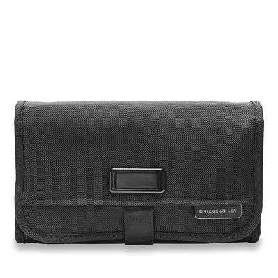 Briggs & Riley Baseline Slim Hangable Travel Kit In Black