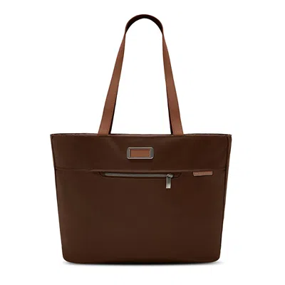 Briggs & Riley Baseline Traveler Tote Bag In Burgundy