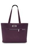 Briggs & Riley Baseline Traveler Tote Bag In Plum
