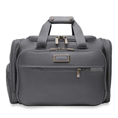 Briggs & Riley Baseline Underseat Duffel Bag In Gray