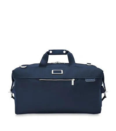 Briggs & Riley Baseline Weekender Duffle Bag In Navy