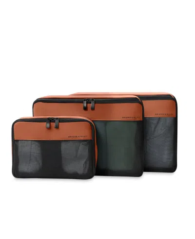Briggs & Riley Briggs Riley Travel Essentials Carry-on Compression Packing Cube Set In Multi