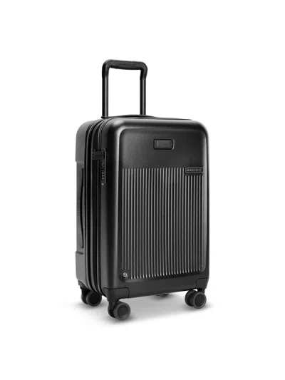 Briggs & Riley Carry On Expandable Spinner Suitcase In Black