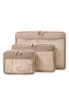 Briggs & Riley Check-in Set Of 3 Packing Cubes In Neutral