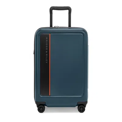 Briggs & Riley Essential 22 Hardside Carry-on Expandable Spinner In Ocean