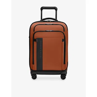 Briggs & Riley Canyon Essential 56cm Carry-on Expandable Spinner In Brown