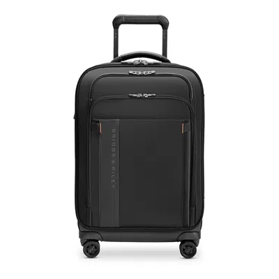 Briggs & Riley Essential Domestic Spinner Carry On Bag In Black