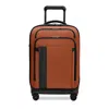 Briggs & Riley Essential Domestic Spinner Carry On Bag In Brown