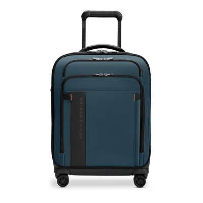 Briggs & Riley Essential Global Spinner Carry On Bag In Blue