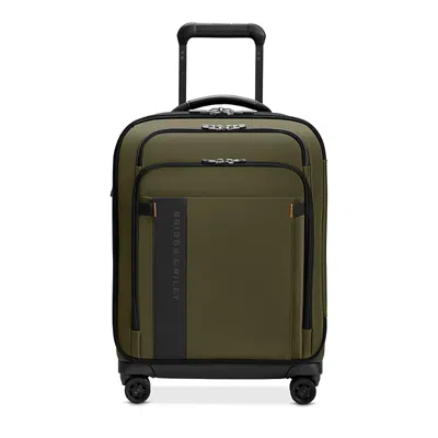 Briggs & Riley Essential Global Spinner Carry On Bag In Green