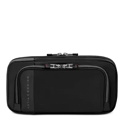 Briggs & Riley Hanging Toiletry Kit In Black