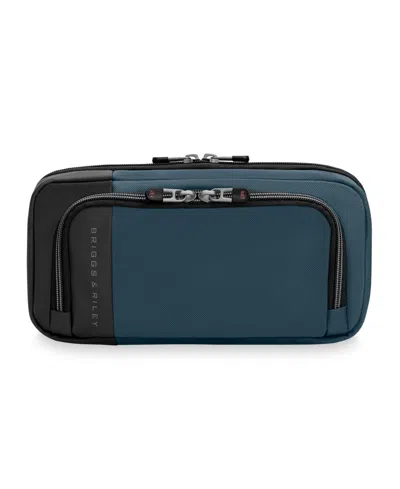 Briggs & Riley Hanging Toiletry Kit In Blue