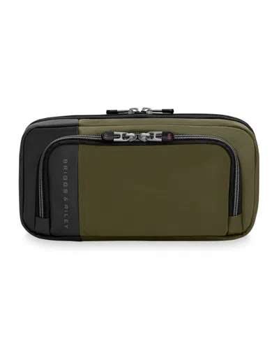 Briggs & Riley Hanging Toiletry Kit In Green