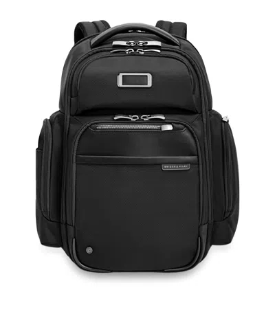 Briggs & Riley Large Cargo Backpack In Black