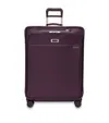 Briggs & Riley Large Check-in Baseline Expandable Spinner Suitcase In Purple