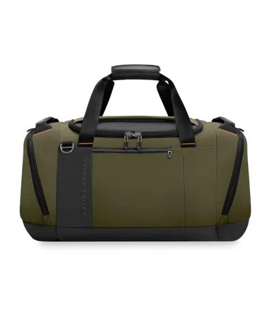 Briggs & Riley Large Duffle In Green