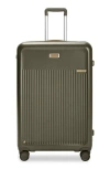 Briggs & Riley Large Sympatico Expandable 30-inch Spinner Packing Case In Green