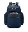 Briggs & Riley Womens Navy @work Medium Cargo Woven Backpack In Navy