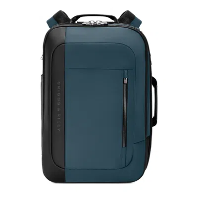 Briggs & Riley Medium Convertible Backpack Duffle Bag In Blue