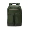 Briggs & Riley Hta Slim Expandable Backpack In Green
