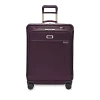 Briggs & Riley Medium Expandable Spinner Suitcase In Plum
