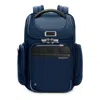 Briggs & Riley Medium Widemouth Backpack In Navy
