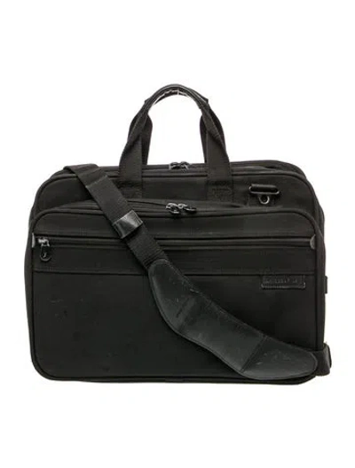 Pre-owned Briggs & Riley Mens Carry On In Black