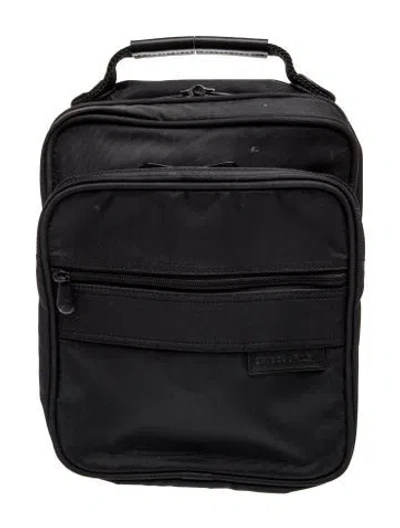Pre-owned Briggs & Riley Nylon Backpack In Black