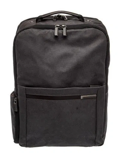 Pre-owned Briggs & Riley Nylon Backpack In Multi