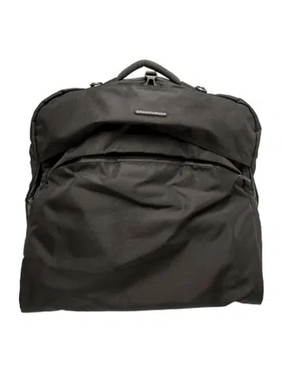 Pre-owned Briggs & Riley Nylon Garment Bag In Green