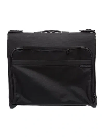 Pre-owned Briggs & Riley Nylon Suitcase In Black