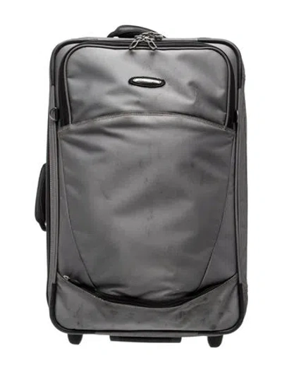 Pre-owned Briggs & Riley Nylon Suitcase In Grey