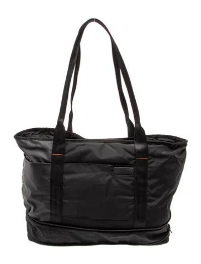Pre-owned Briggs & Riley Nylon Tote In Black